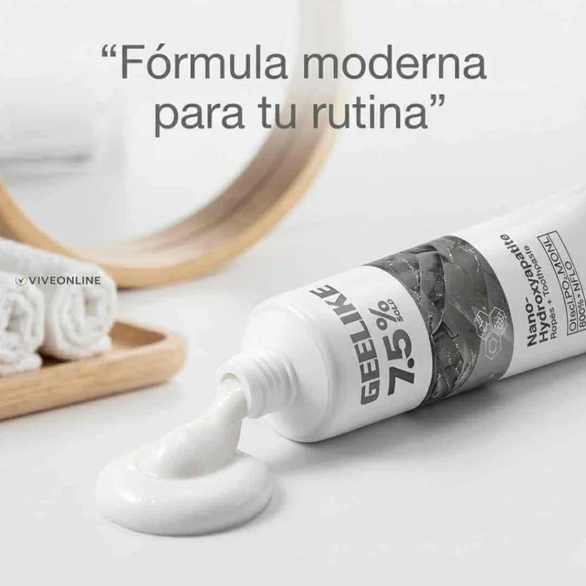 ¿Dientes sensibles o con manchas? Esta pasta Repara y blanquea tus dientes desde adentro + Envío Gratis