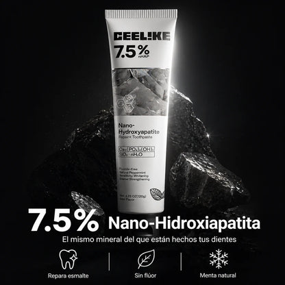 ¿Dientes sensibles o con manchas? Esta pasta Repara y blanquea tus dientes desde adentro + Envío Gratis